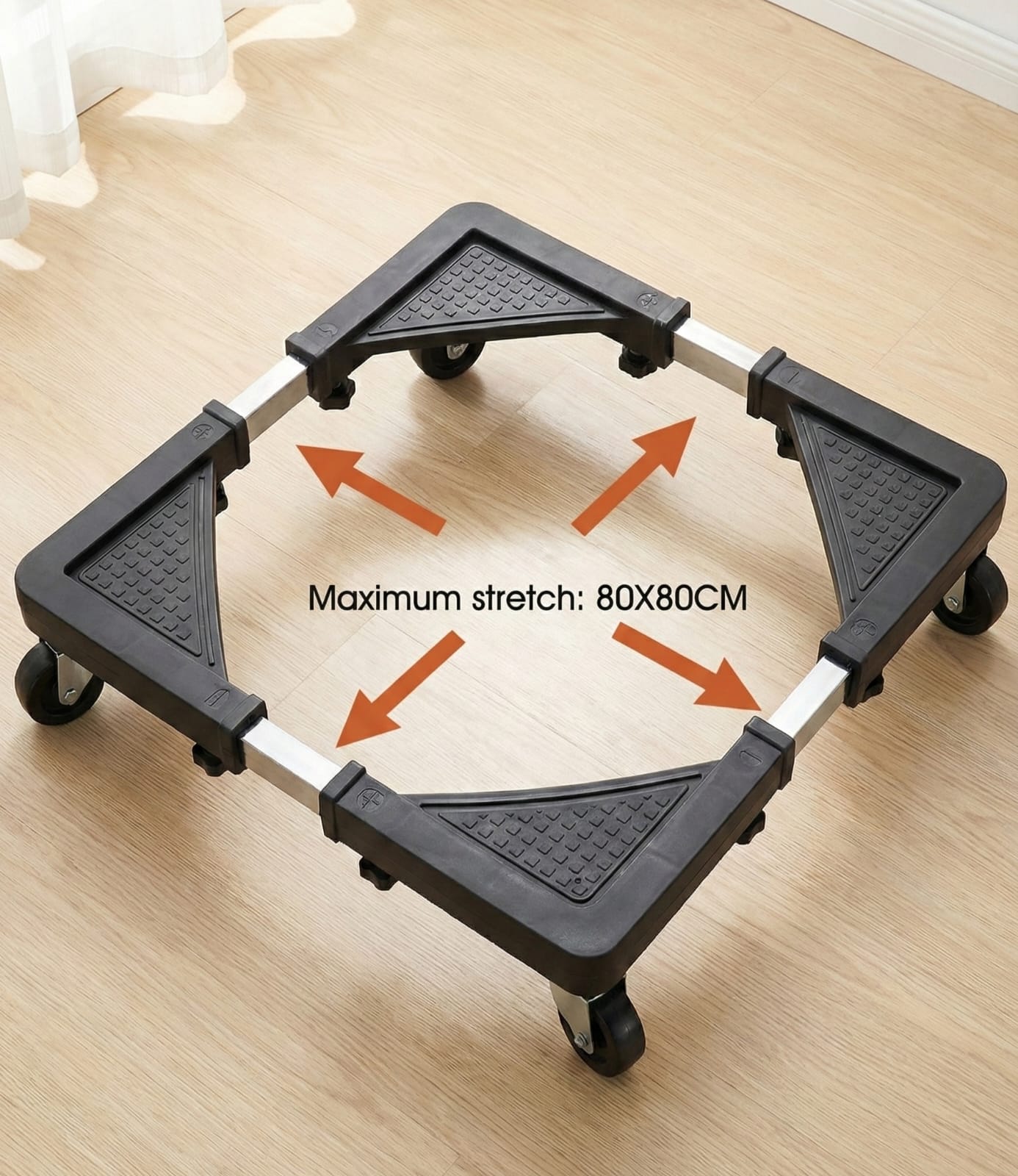 Adjustable Base for Washing Machine And Refrigerator - Stretchable Up To 80cm