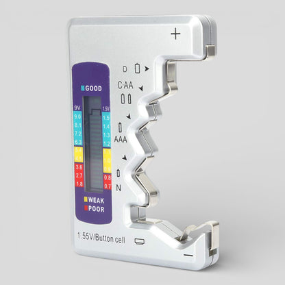 Battery Tester – Universal Multi-Size Checker