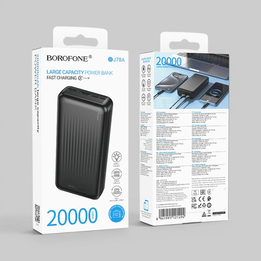 Borofone 20000mAh Large Capacity Power Bank