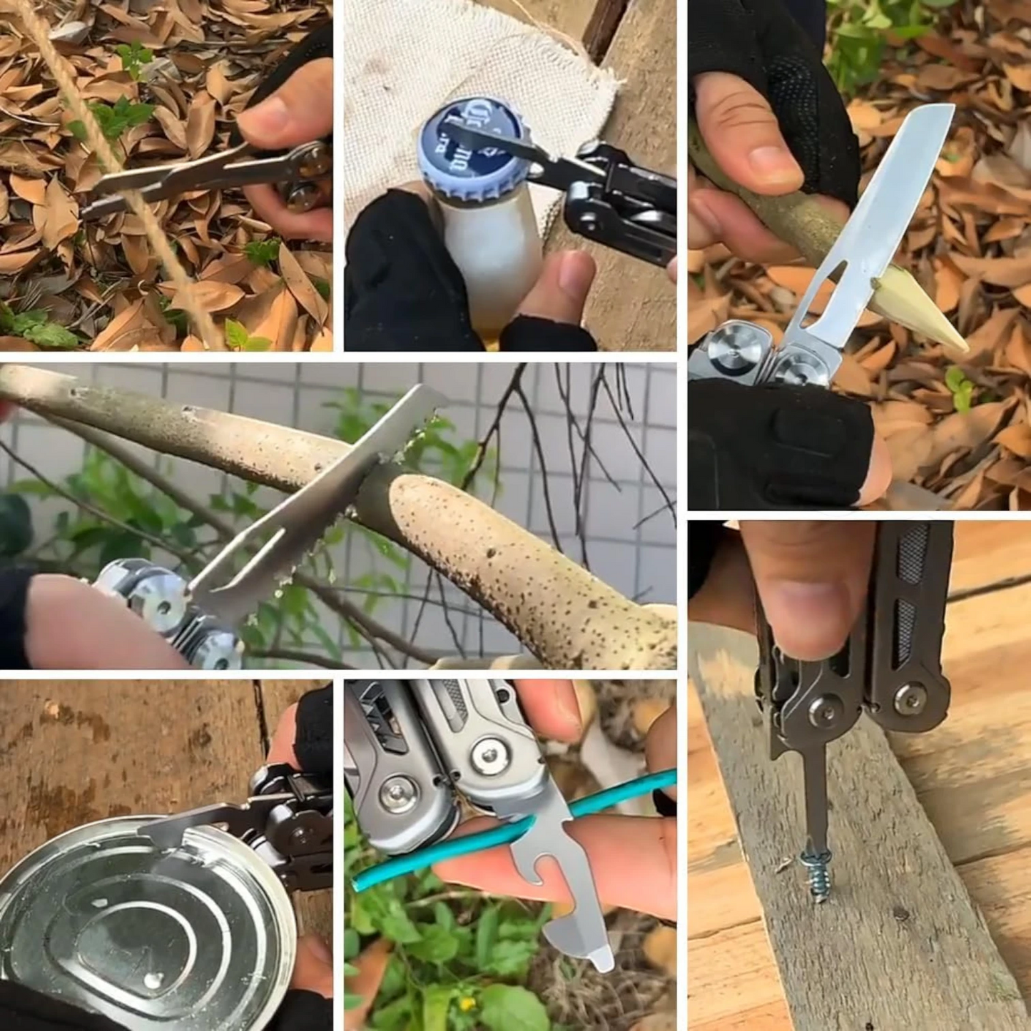 By-j Multitool Pliers with Mini Scissors