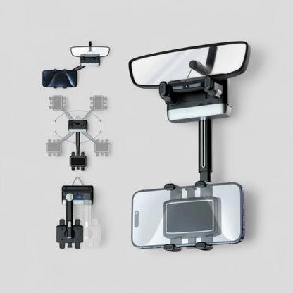 Car Mirror Phone Holder
