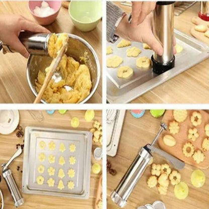 Cookie Press And Icing Set