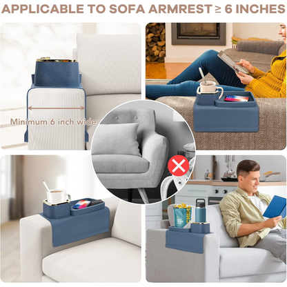 Couch Cup Holder Tray