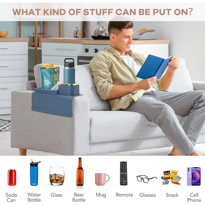 Couch Cup Holder Tray