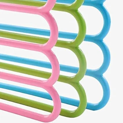 5-in-1 Multipurpose Plastic Hanger