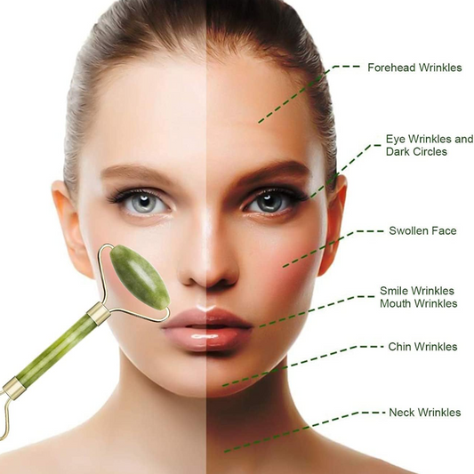 Double Head Facial Roller And Massager