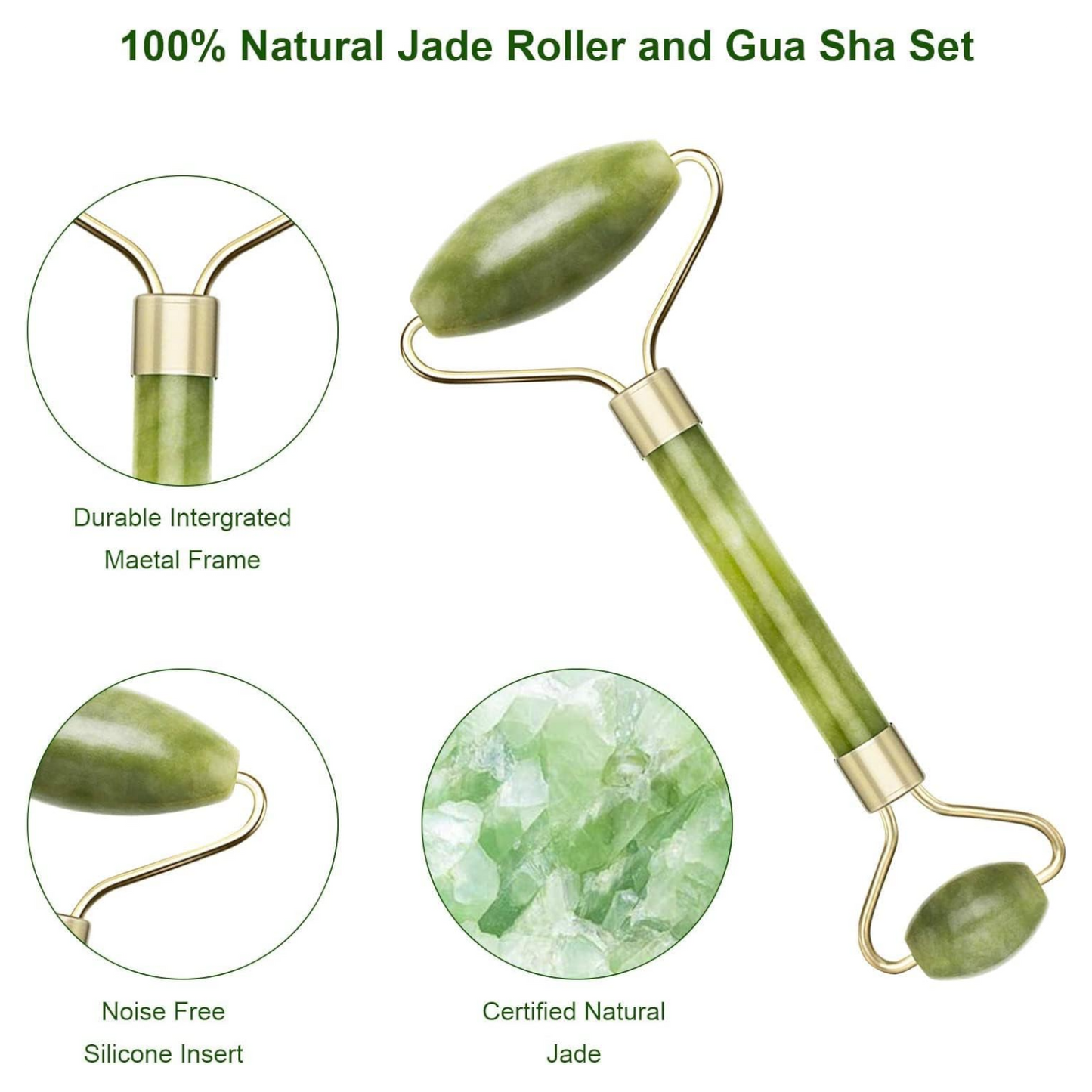 Double Head Facial Roller And Massager
