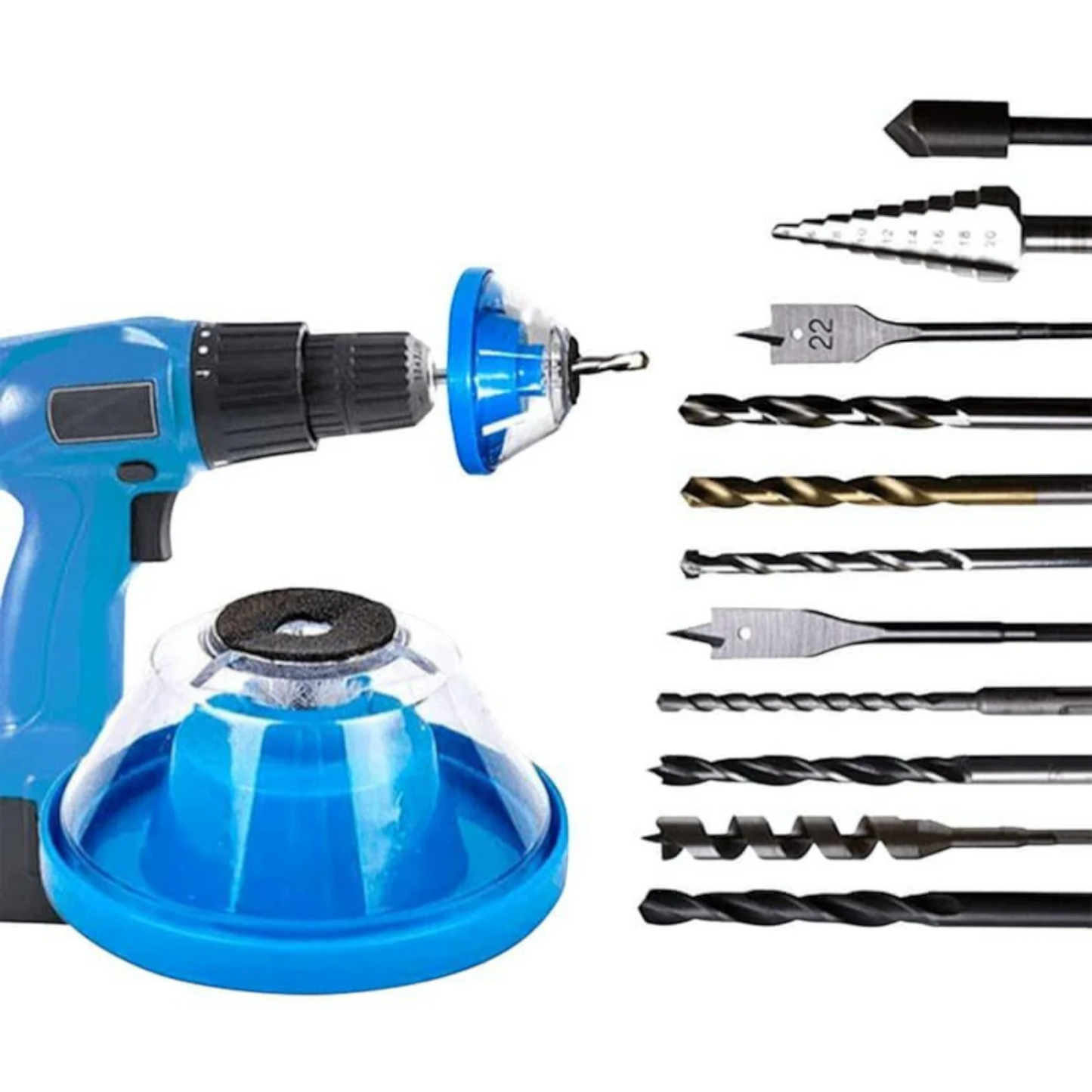 Drill Dust Catcher – Wear-Resistant Dust Collector
