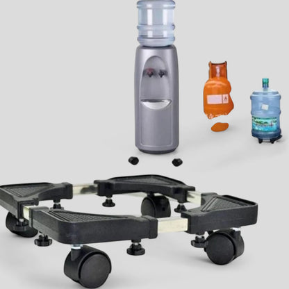 Adjustable Appliance Base with Locking Wheels