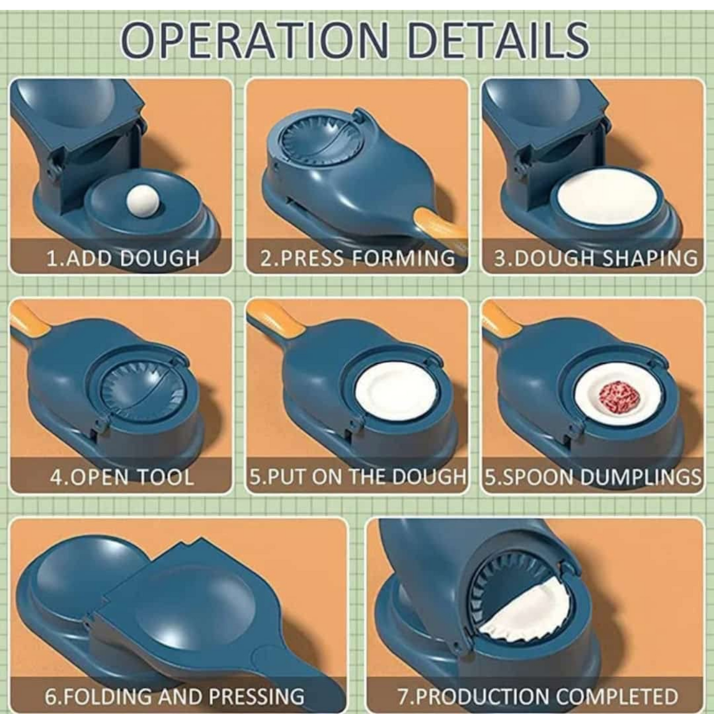 Dumpling Maker Tool
