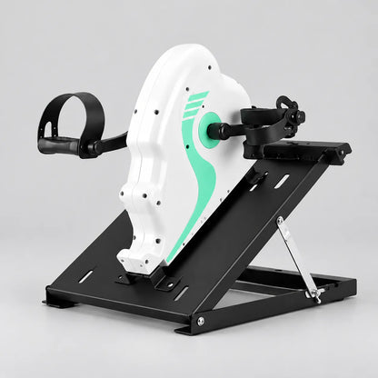 Electric Pedal Exerciser with Incline Stand & Leg Supports