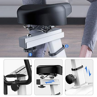 Elliptical Exercise Bike with Adjustable Seat