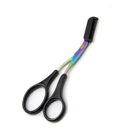 Eyebrow Trimmer Scissor With Comb