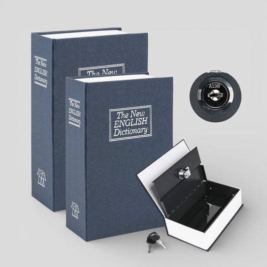 Fake Book Security Safe Box - 2 Sizes