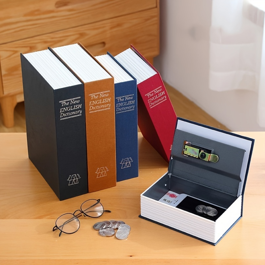 Fake Book Security Safe Box - 2 Sizes