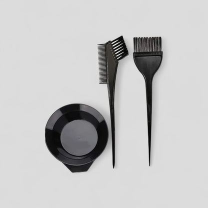 Hair Dye Brush Set - 3 Pcs