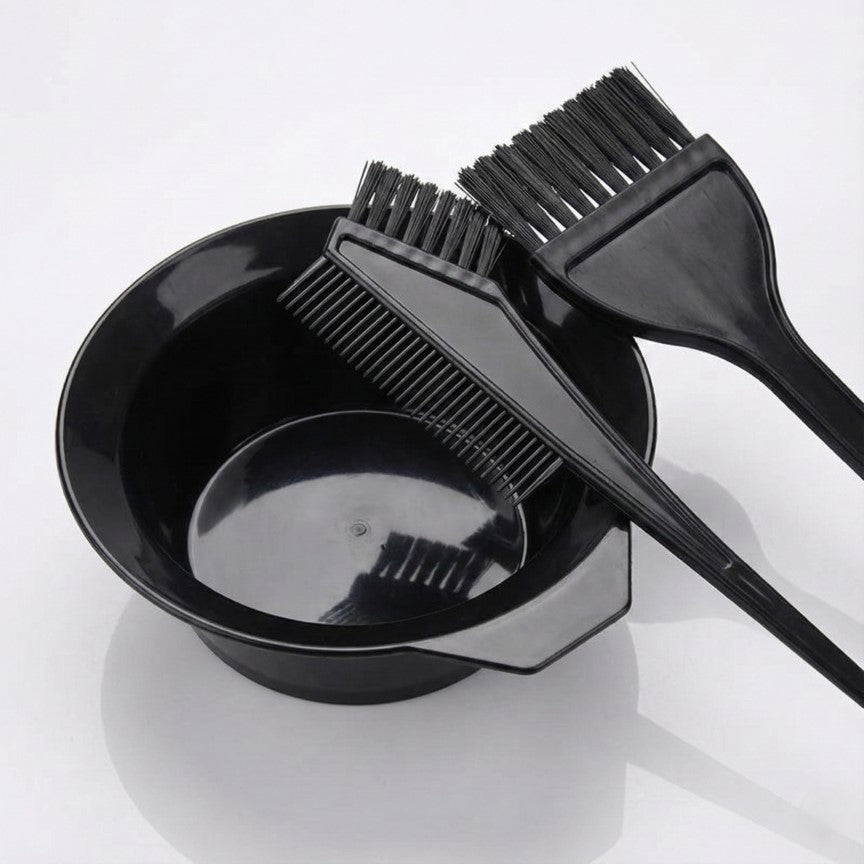 Hair Dye Brush Set - 3 Pcs
