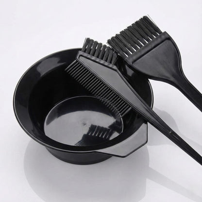 Hair Dye Brush Set - 3 Pcs