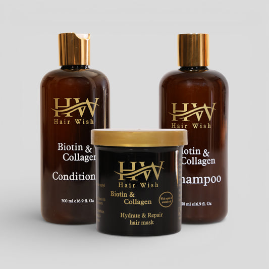 Hair Wish Hair Care Trio Bundle - 3 Pcs