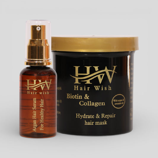 Hair Wish Glow & Restore Hair Set - 2 Pcs