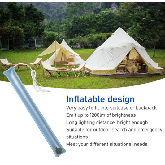 Inflatable USB LED Camping Lantern 65cm - 1200 lm