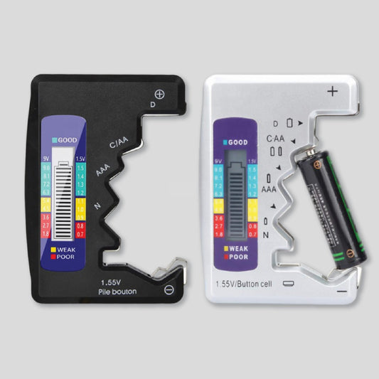 Battery Tester – Universal Multi-Size Checker