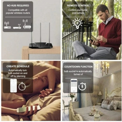 Lamp Socket With Audio - 2.5A