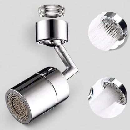 Metal Rotating Faucet Extender - 720 Degree