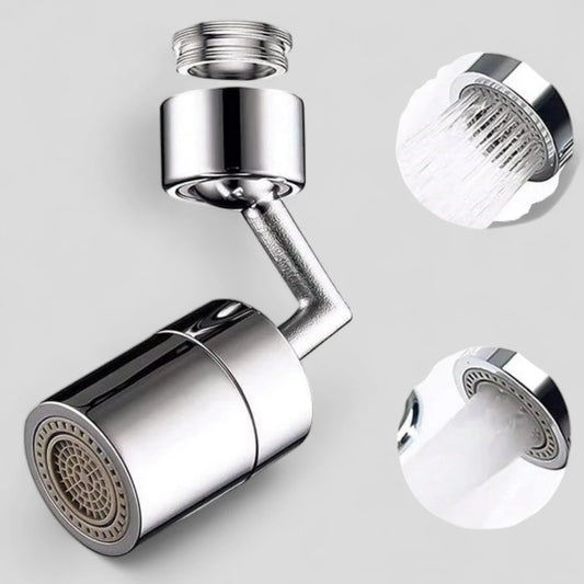 Metal Rotating Faucet Extender - 720 Degree