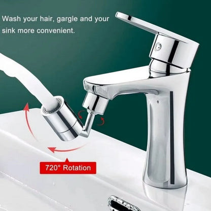 Metal Rotating Faucet Extender - 720 Degree