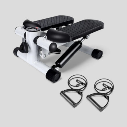 Mini Stepper with Resistance Bands + Equipment Mat