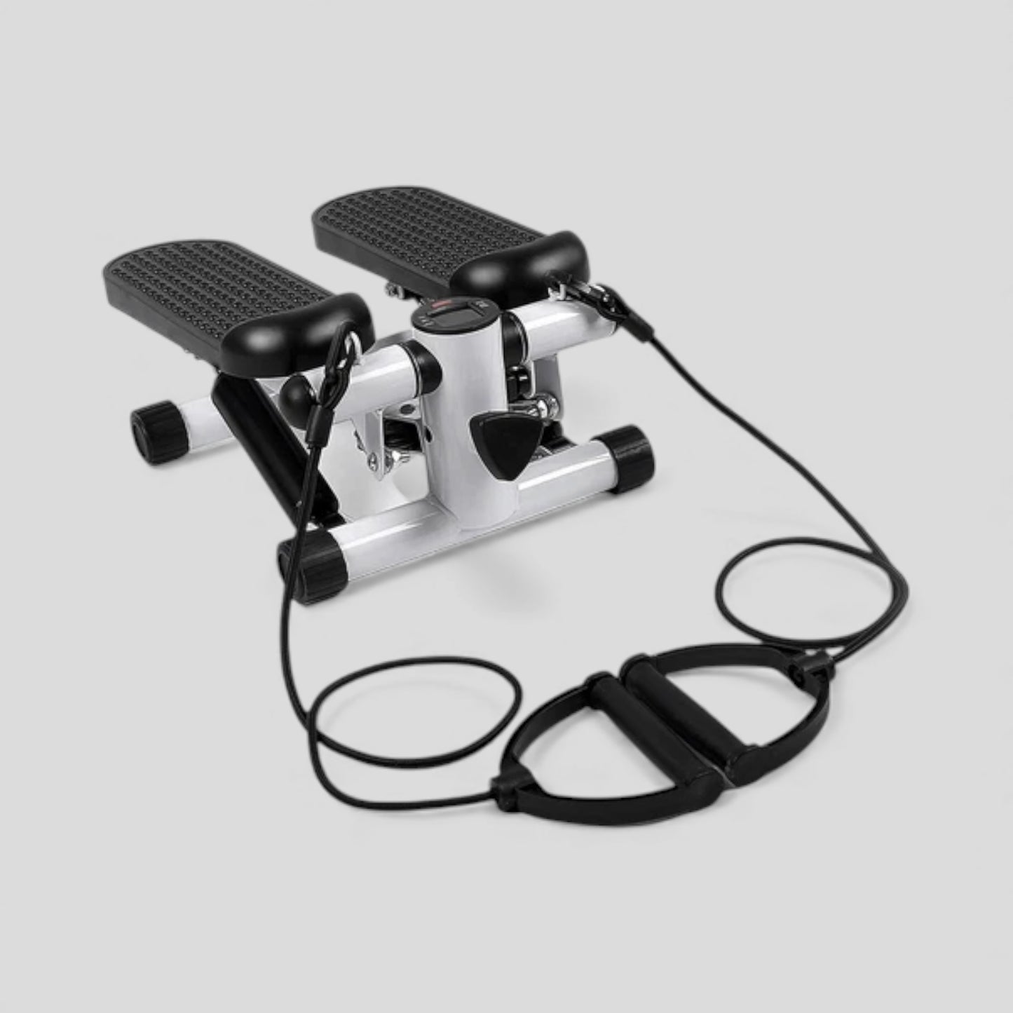 Mini Stepper with Resistance Bands + Equipment Mat