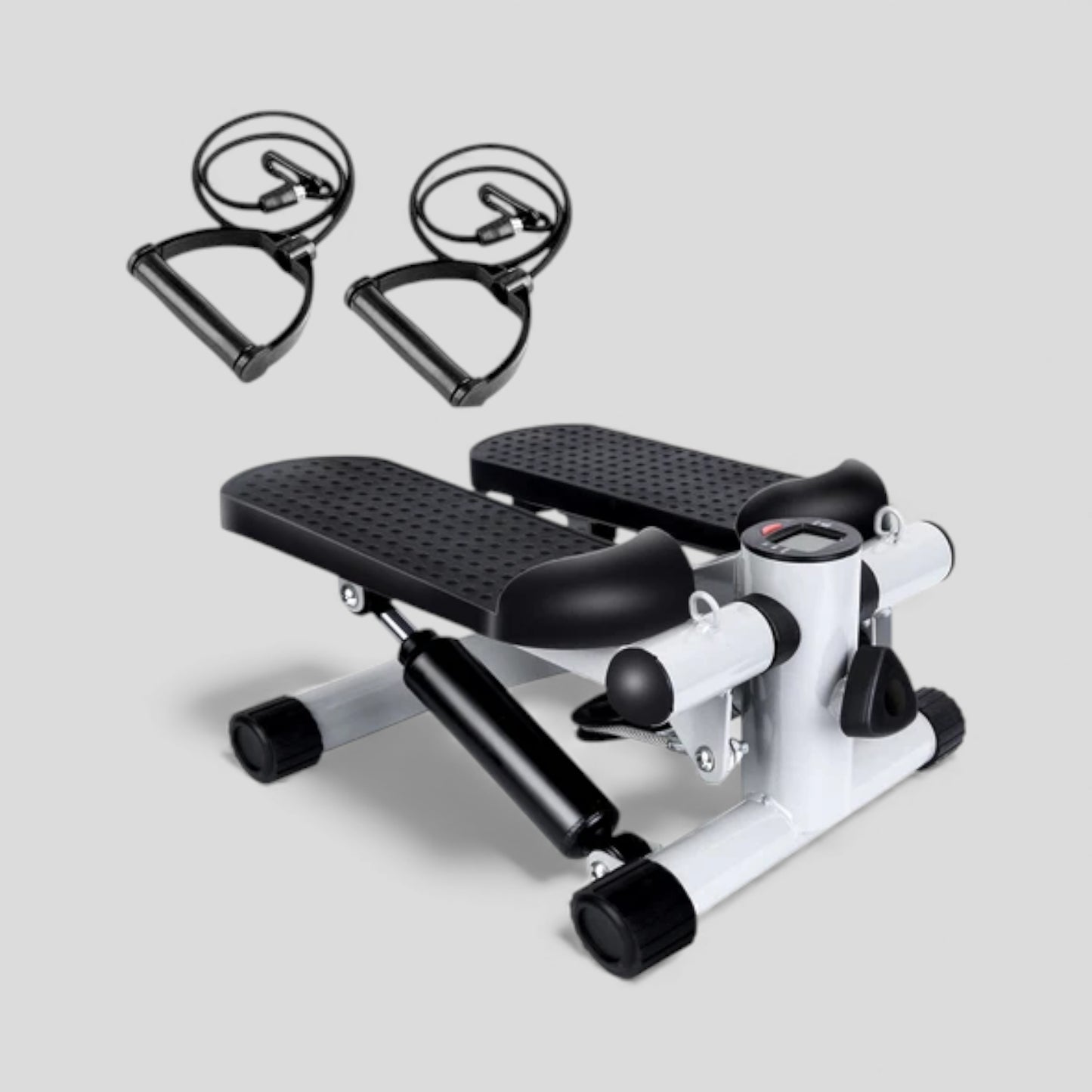 Mini Stepper with Resistance Bands + Equipment Mat