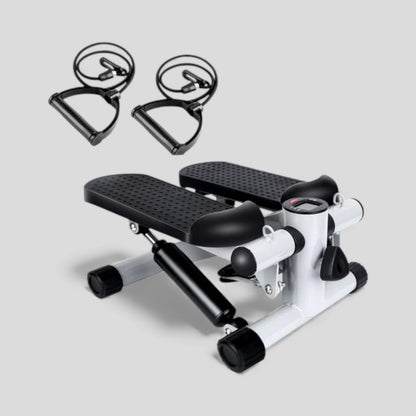 Mini Stepper with Resistance Bands + Equipment Mat