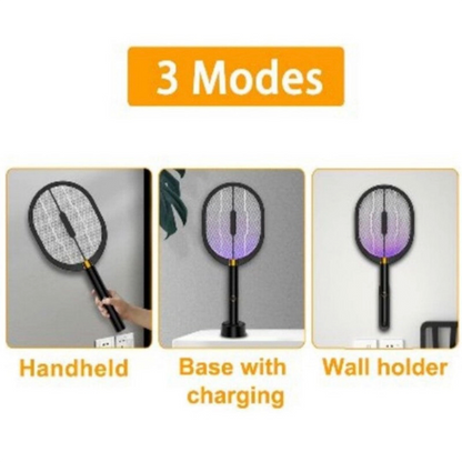 Mosquito Killer Racket - 3 In 1