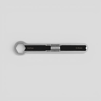 Multifunctional Adjustable Double-End Wrench – Small & Large