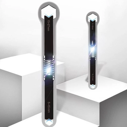 Multifunctional Adjustable Double-End Wrench – Small & Large