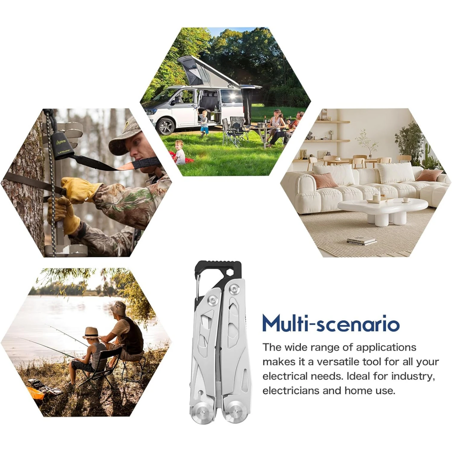 Multitool 13 in 1 Folding Pliers With Sheath