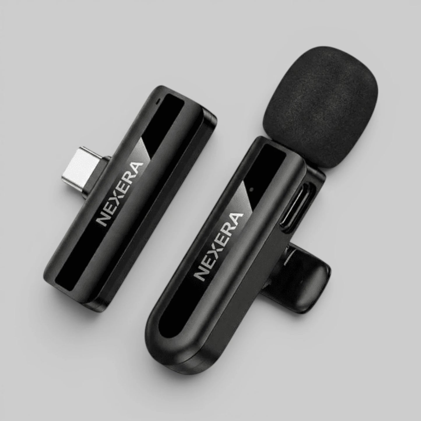 Nexera NX-MIC02 Dual-Mic Wireless Mini Digital Microphone