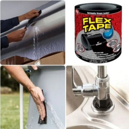 Waterproof Flex Tape Black
