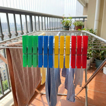 Plastic Clothespins - 24 Pcs