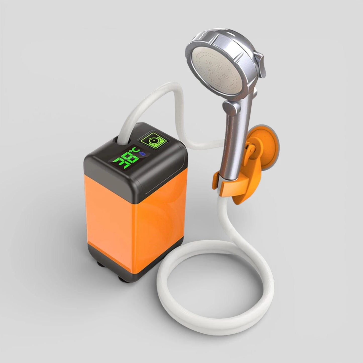 Portable Camping Shower with Pump – 4800mAh Rechargeable