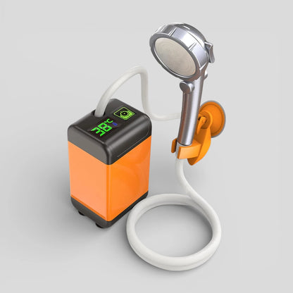 Portable Camping Shower with Pump – 4800mAh Rechargeable