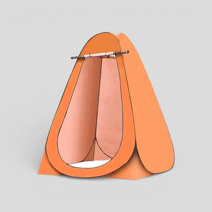 Portable Pop-Up Privacy Tent – 210D Silver Coated Waterproof Fabric – Available in 3 Colors