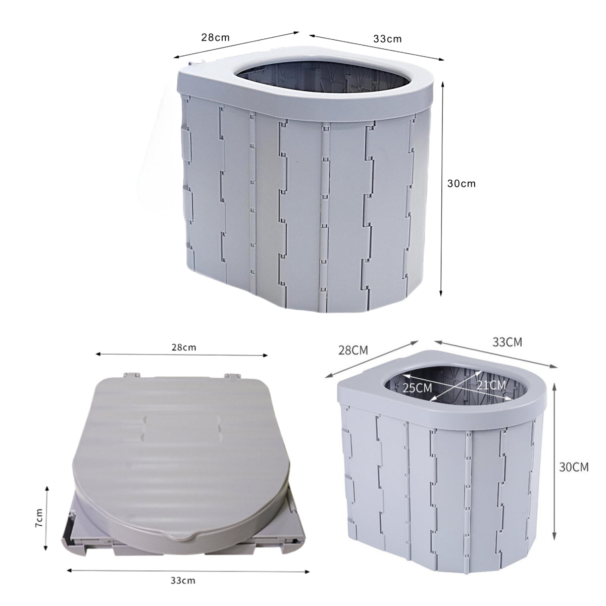 Portable Folding Toilet