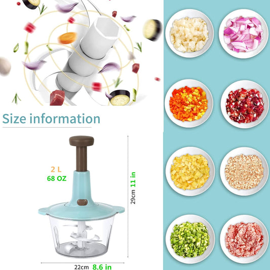 Press Cooking Machine Food Chopper - 1.5L