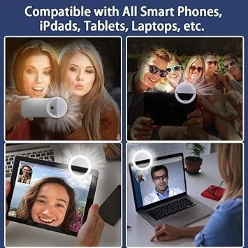 Selfie Ring Light – 36 LED Rechargeable – White
