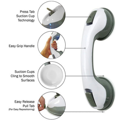 Stainless Steel Anti-Slip Shower Grab Bar