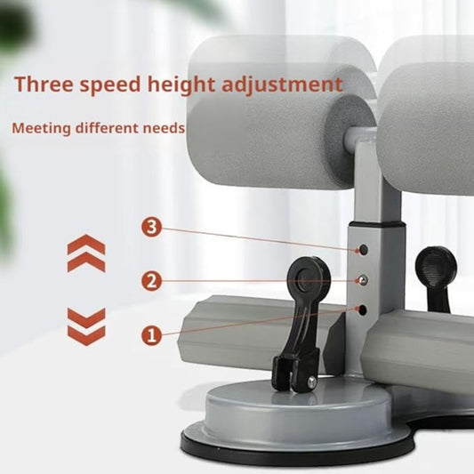 Sit-Up Assistant Suction Fitness Device for Ab & Core Training