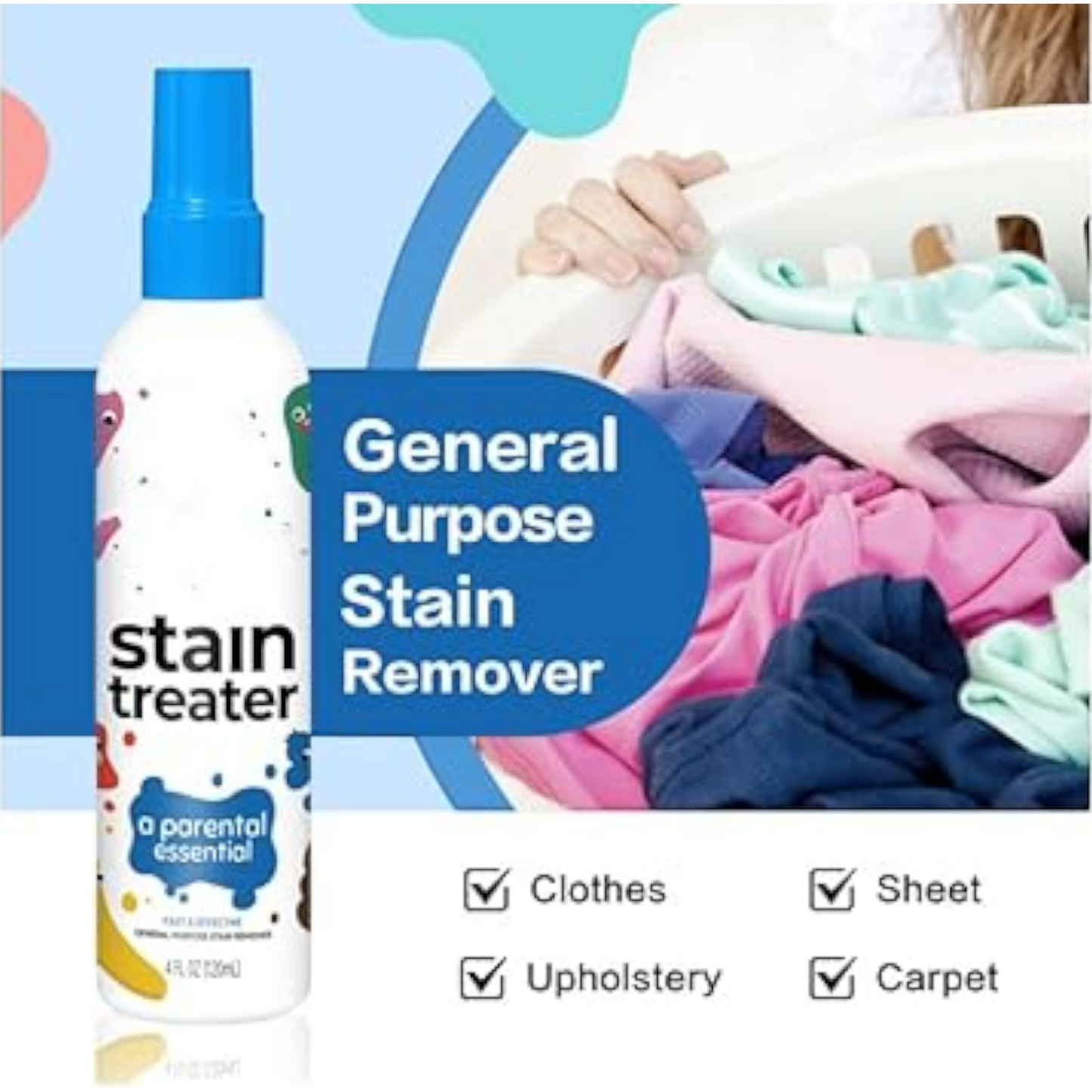 Portable Stain Remover Spray - 120 ml
